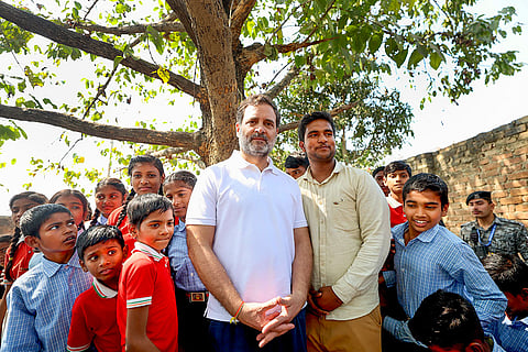 Rahul Gandhi in Raebareli