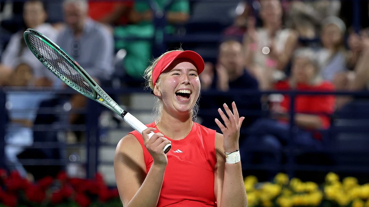 Dubai Tennis Championships finalist Clara Tauson