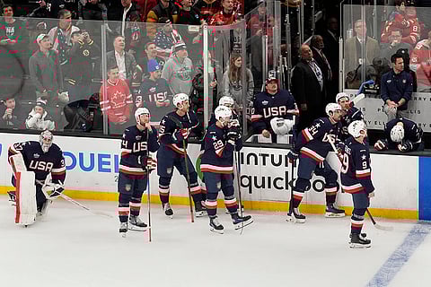 4 Nations Face-Off Final: United States players