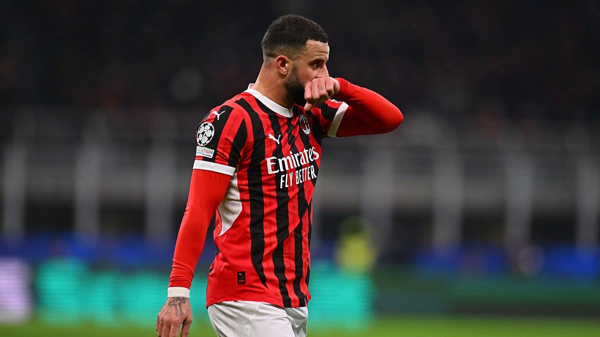 AC Milan right-back Kyle Walker