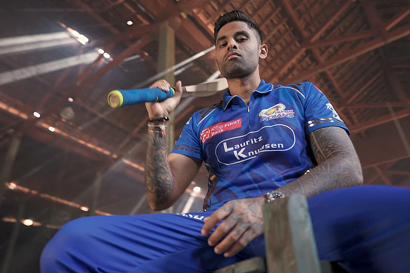 Suryakumar Yadav_Mumbai Indians New Jersey for Indian Premier League 2025