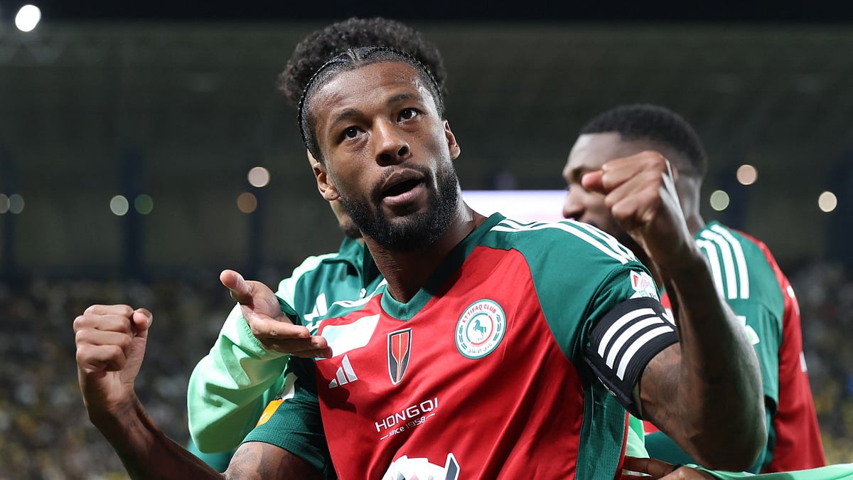 Al-Ettifaqs goalscorer Georginio Wijnaldum