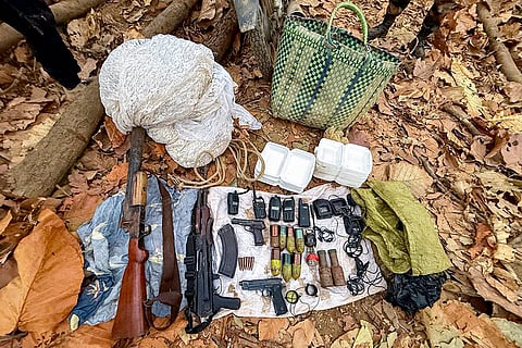 Security personnel conduct search ops in Manipur