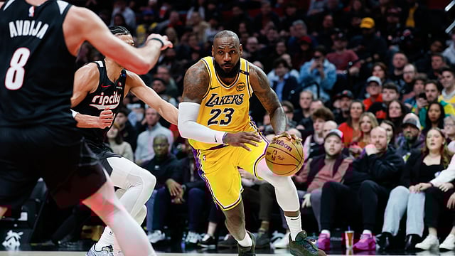 NBA: James 'Defies Normal' As Los Angeles Lakers Beat Portland Trail Blazers