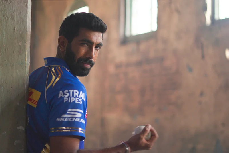 Jasprit Bumrah_Mumbai Indians New Jersey for Indian Premier League 2025