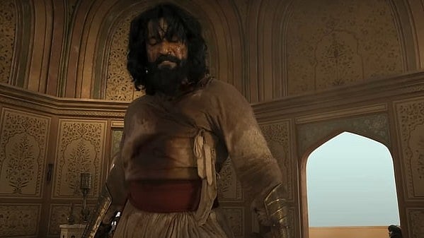 X : A still of Vicky Kaushal from Chhaava