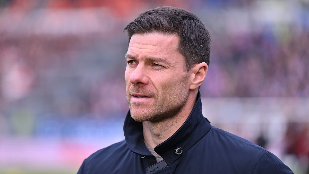 Bayer Leverkusen coach Xabi Alonso