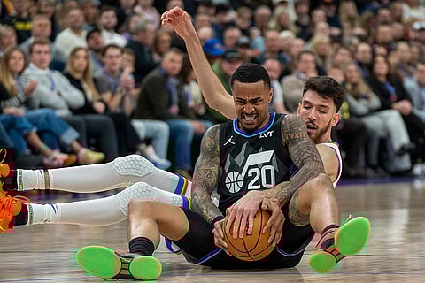 NBA Basketball Game: Utah Jazz vs Oklahoma City Thunder