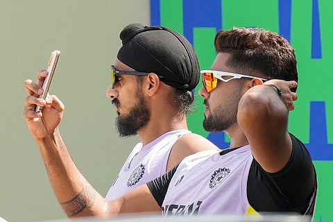 ICC CT 2025: PAK vs IND-India practice