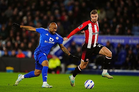 English Premier League Soccer Match: Brentford vs Leicester City