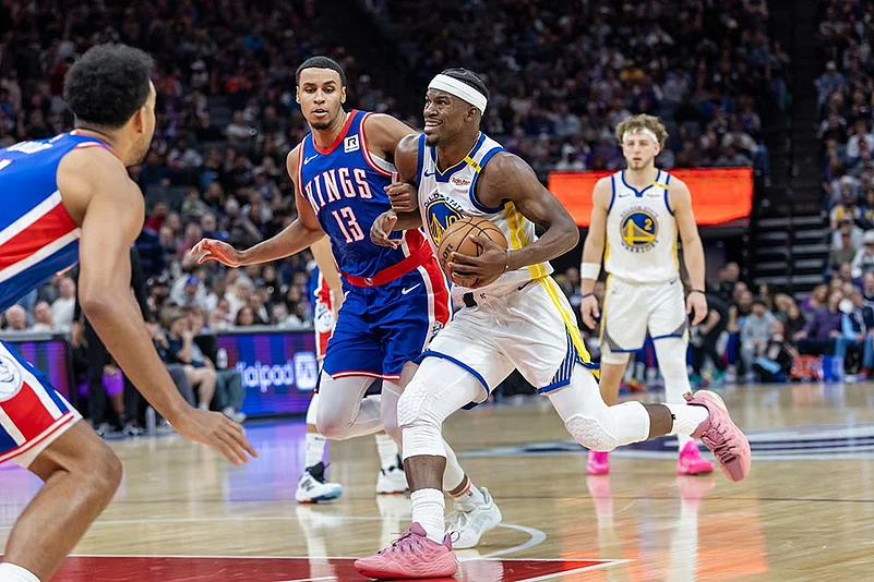 NBA Basketball Game: Sacramento Kings vs Golden State Warriors