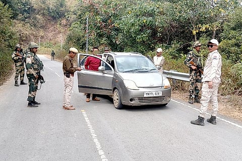 Search ops in valley districts of Manipur