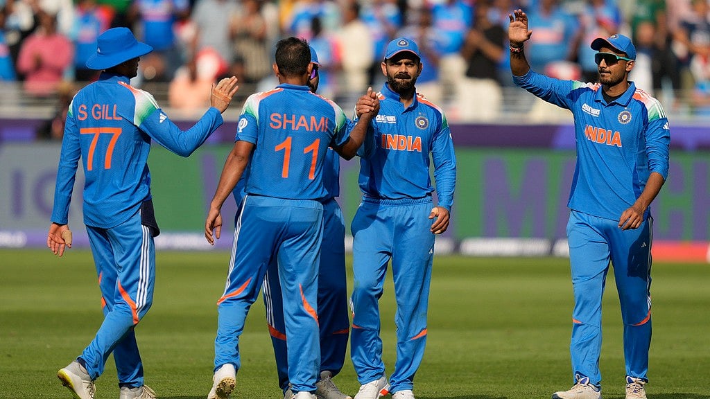 AP/Altaf Qadri : India beat Bangladesh by six wickets in their Champions Trophy 2025 opener.