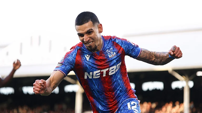 Daniel Munoz scored for Crystal Palace at Fulham. - null