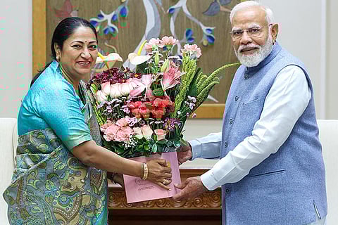 PM Modi, Rekha Gupta meets