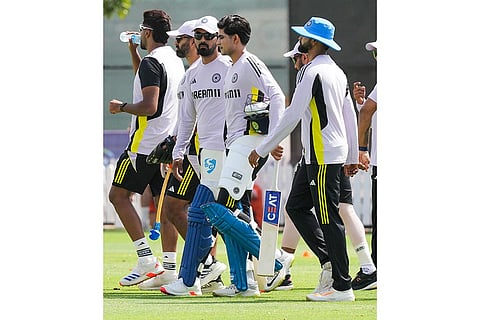 ICC Champions Trophy 2025: Pakistan vs India-India practice