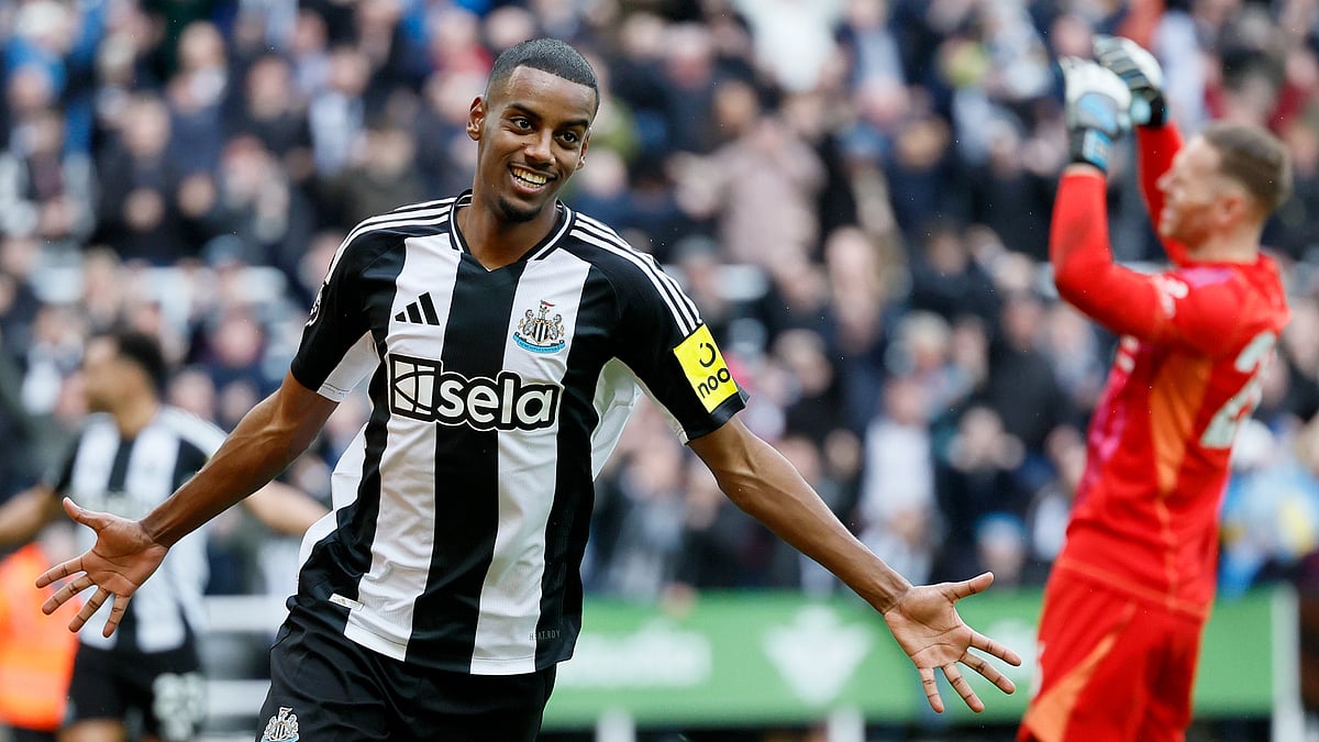 Alexander Isak dominated as Newcastle United thrashed Nottingham Forest on Sunday