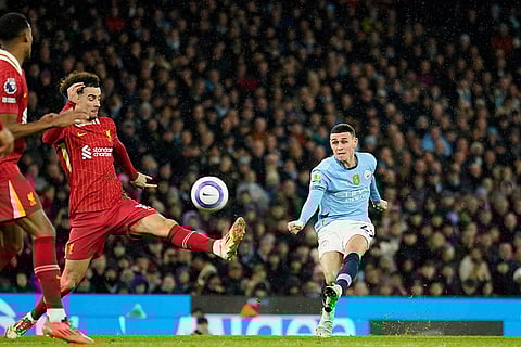 English Premier League Soccer Match: Liverpool vs Manchester City