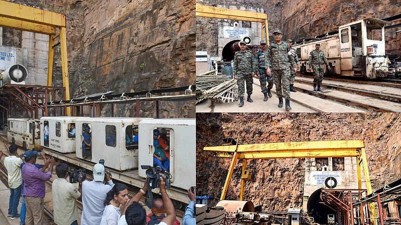 telangana tunnel collapse