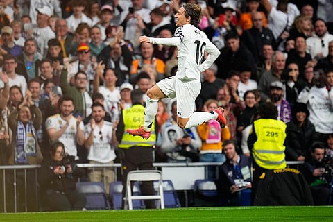 La Liga Soccer Match: Real Madrid vs Girona