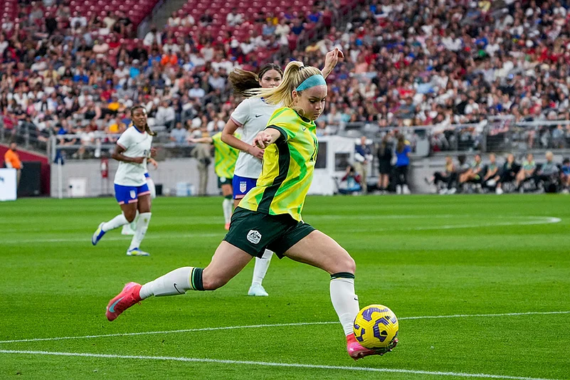 SheBelieves Cup womens soccer tournament Australia vs US: Ellie Carpenter