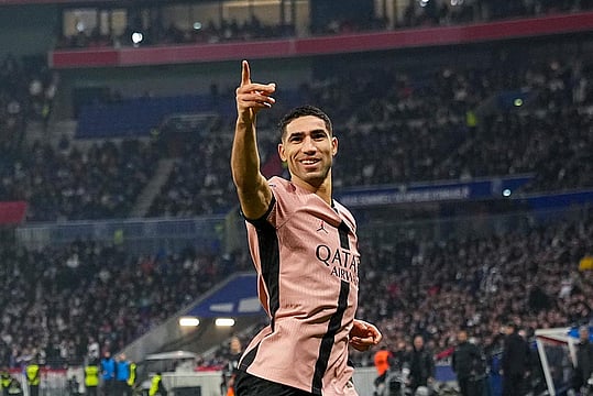 Lyon 2-3 PSG: Achraf Hakimi Brace Keeps Paris Saint Germain Unbeaten In Ligue 1 After 23 Games