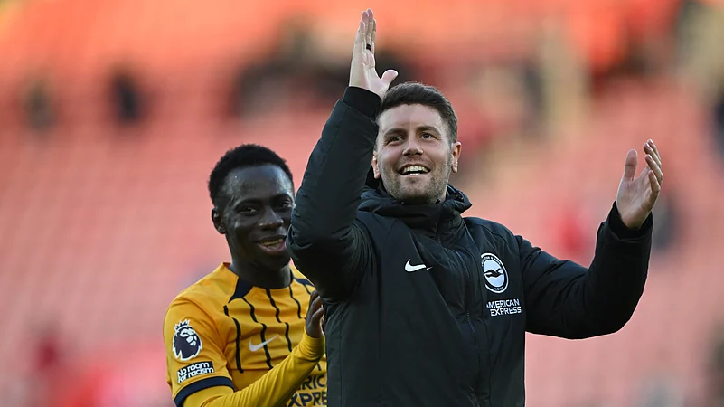 Brighton head coach Fabian Hurzeler