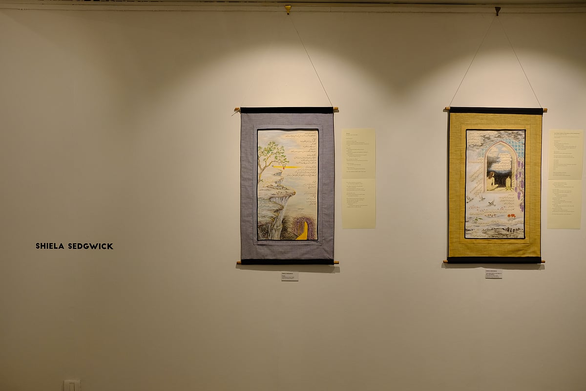 Scrolls of Artist Sheila Sedgwick