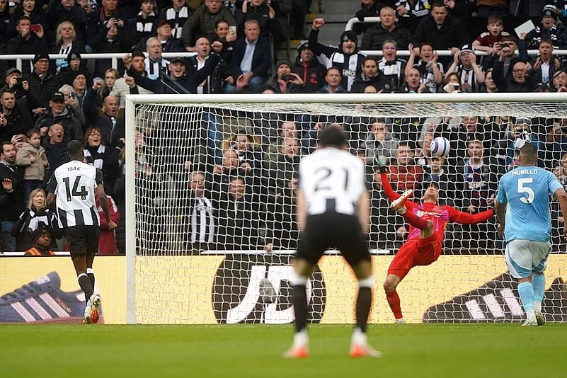 English Premier League Soccer Match: Nottingham Forest vs Newcastle United