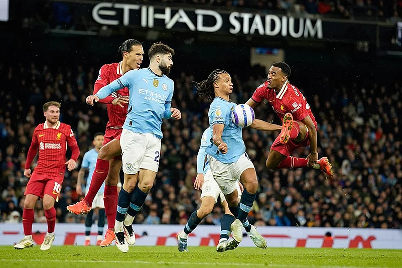 English Premier League Soccer Match: Liverpool vs Manchester City