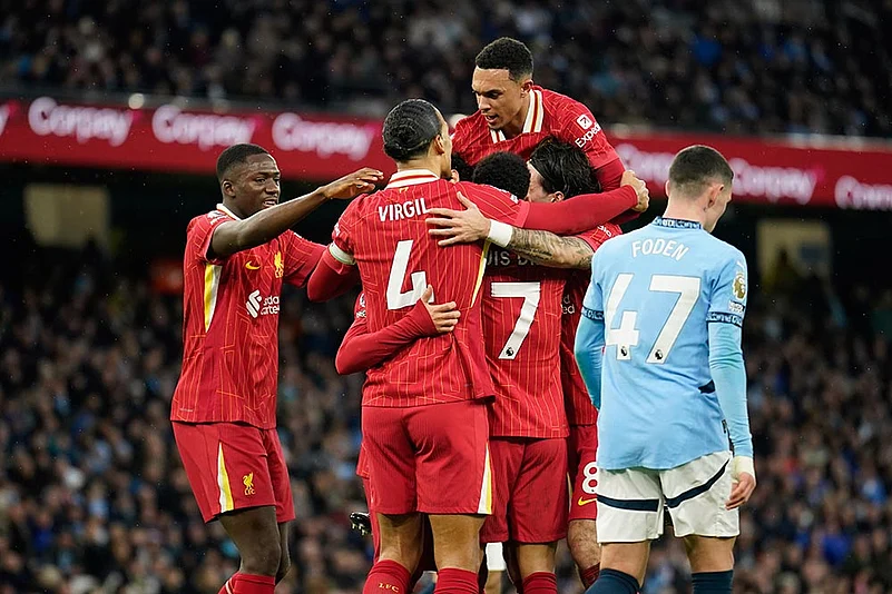 Britain Soccer Premier League: Liverpool vs Manchester City