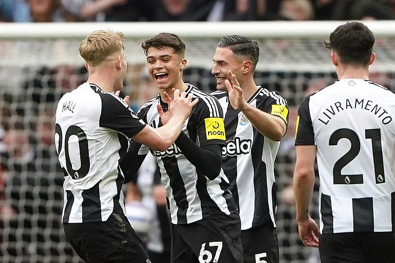 English Premier League Soccer Match: Newcastle United vs Nottingham Forest