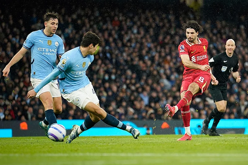 English Premier League: Manchester City vs Liverpool
