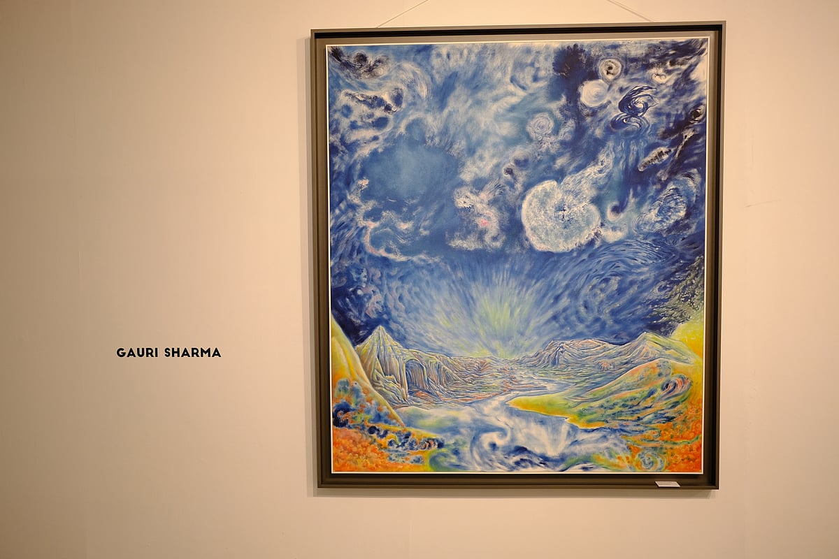 Artwork of Gauri Sharma, a post impressionist Abstract artist 