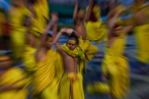 Gurukul students in Varanasi