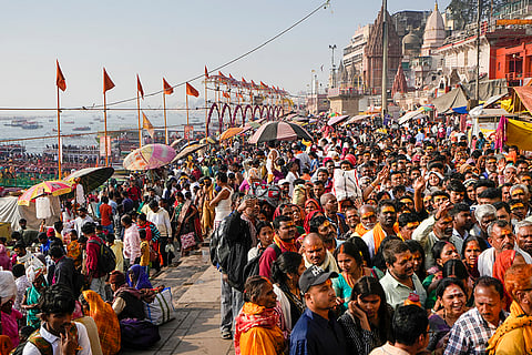 Devotees in Varanasi ahead of Shivaratri