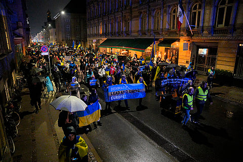 Denmark Russia Ukraine War Anniversary