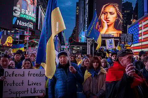 US Russia Ukraine War Anniversary