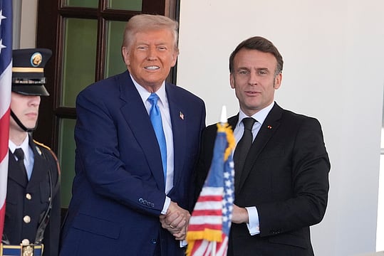 Ukraine War: Macron Fact Checks Donald Trump Over European Aid To Kyiv | WATCH