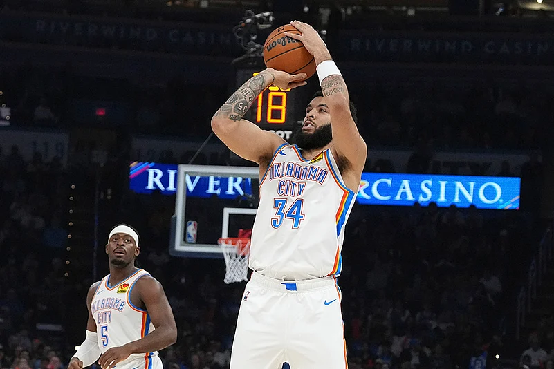 NBA Basketball Minnesota Timberwolves vs Oklahoma City Thunder: Kenrich Williams