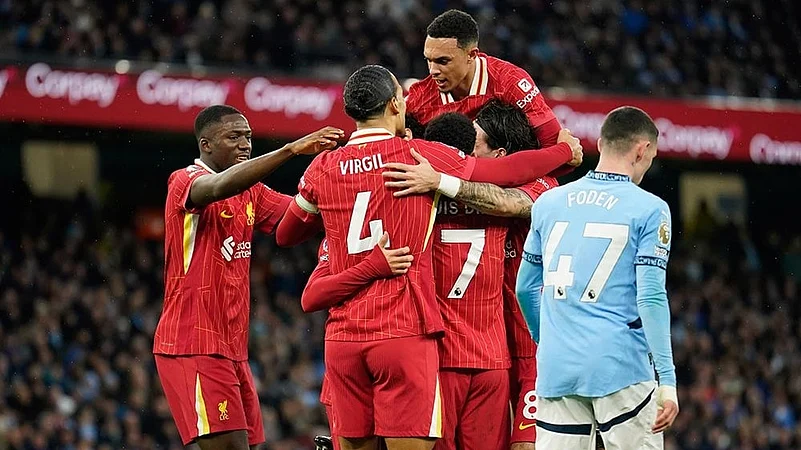 Britain Soccer Premier League: Liverpool vs Manchester City