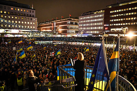 Sweden Russia Ukraine War Anniversary