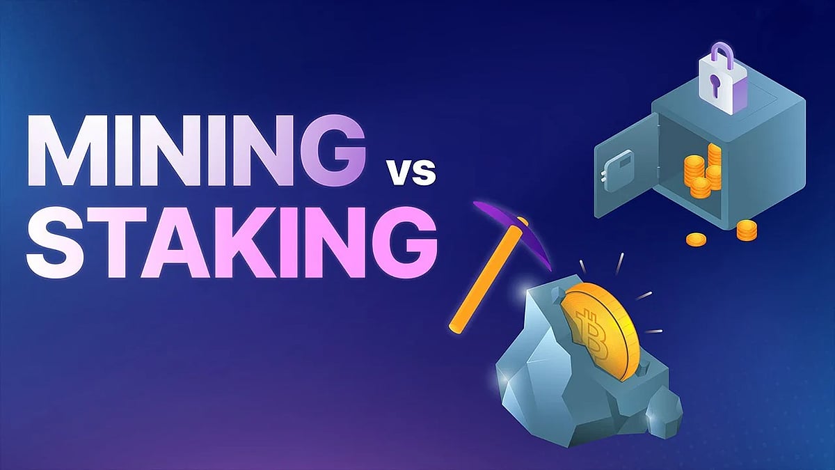 Mining VS. Staking: The Crypto Profitability Showdown
