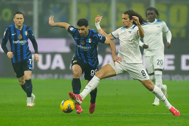Coppa Italia 2024-25 Italy Soccer Italian Cup Inter Milan vs Lazio: Mehdi Taremi