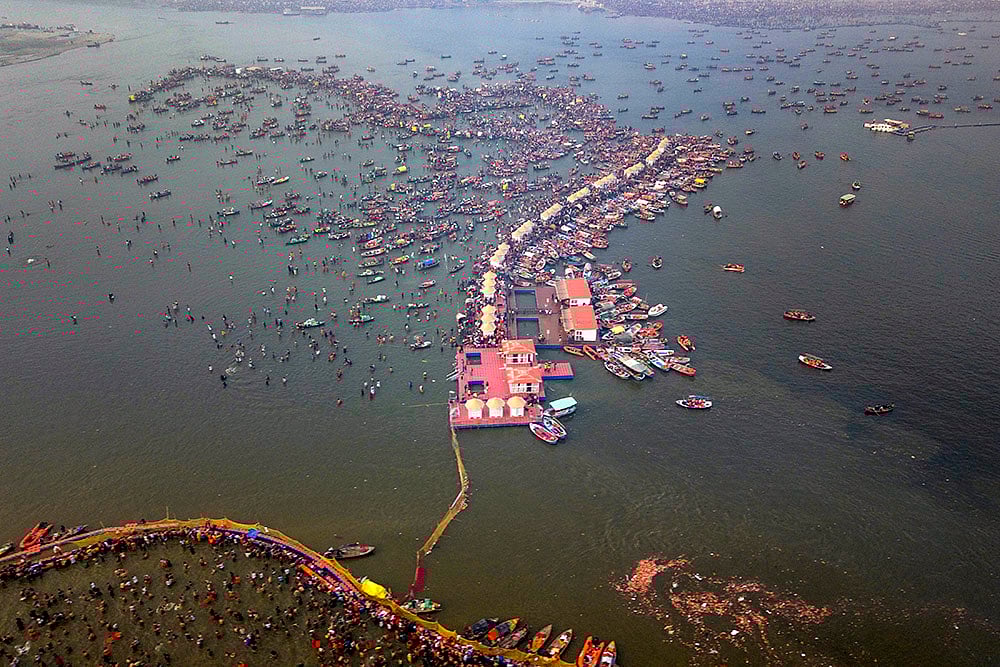 | Photo: PTI : Maha Kumbh 2025: Maha Shivratri