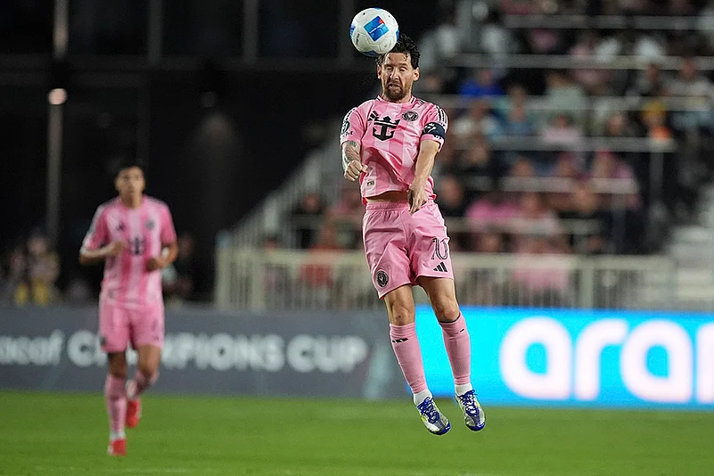 CONCACAF Champions Cup Sporting KC vs Inter Miami Soccer: Lionel Messi
