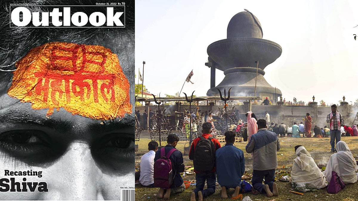 | Photo: Outlook Archives/ PTI : As Maha Shivratri Marks End Of Kumbh 2025, A Look At The 'Shiva Complex' In Indian Politics 