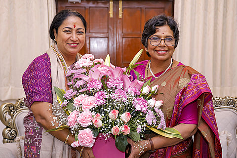 Rekha Gupta with NCW chief