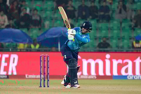 ICC Champions Trophy, AFG vs ENG: England's Ben Duckett bats