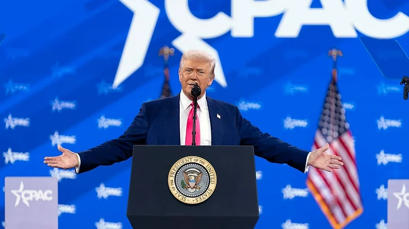 US PRESIDENT DONALD TRUMP